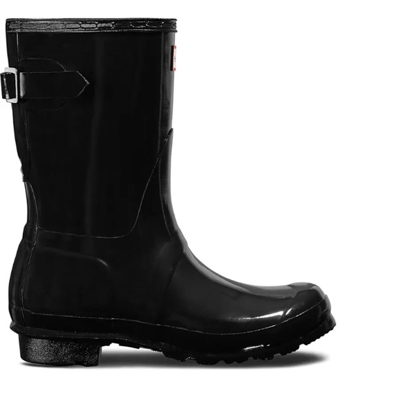 Hunter Boots Black Short Original - Picture 2 of 2
